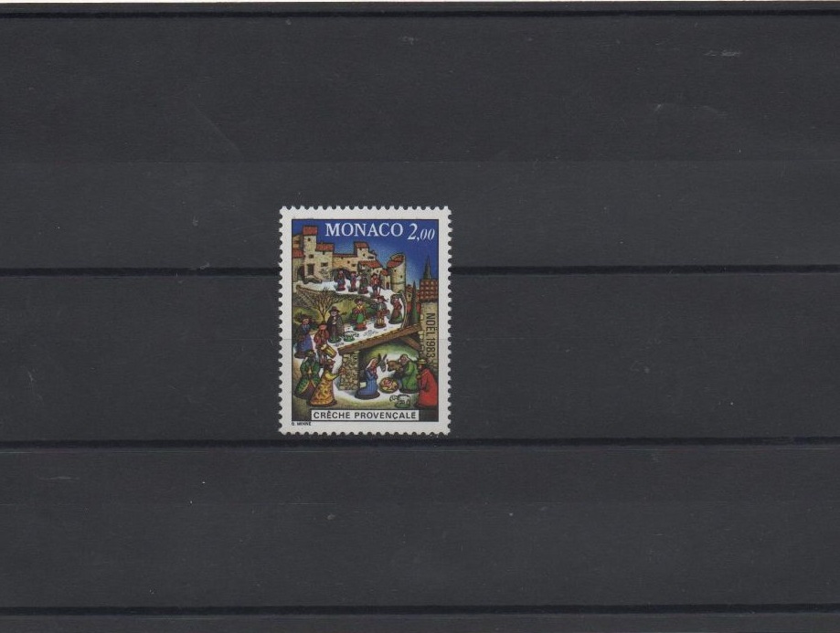 COLECCION SELLOS MONACO DEL AÑO 1983