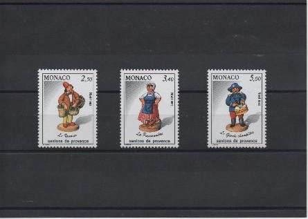 COLECCION SELLOS MONACO DEL AÑO 1992