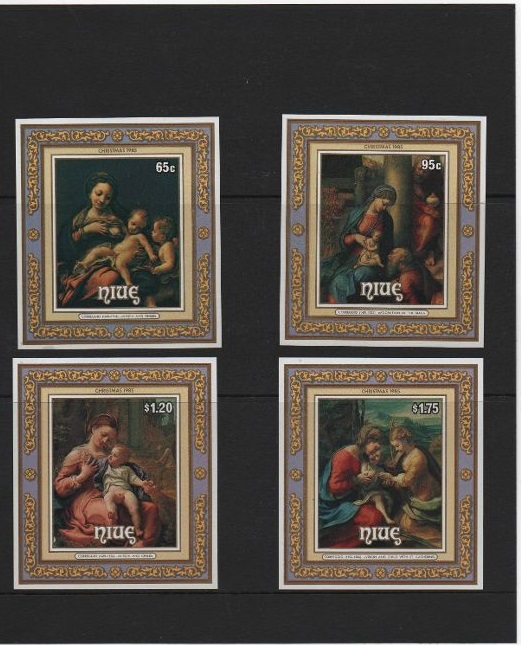 COLECCION SELLOS NIUE DEL AÑO 1985