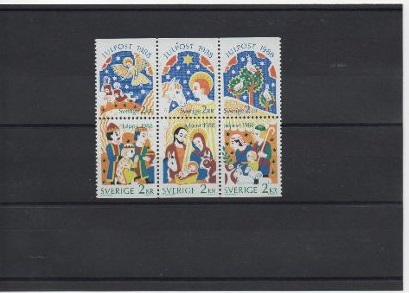 COLECCION SELLOS SUECIA DEL AÑO 1988