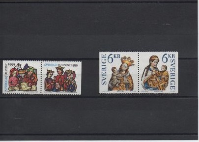 COLECCION SELLOS SUECIA DEL AÑO 1999