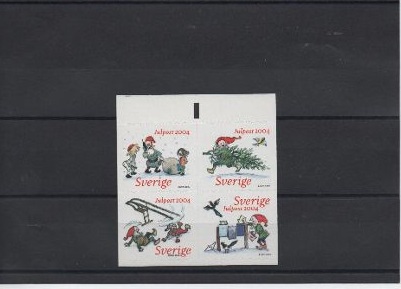 COLECCION SELLOS SUECIA DEL AÑO 2004