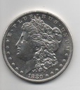 ESTADOS UNIDOS DEL AÑO 1880 DE 1 DOLAR