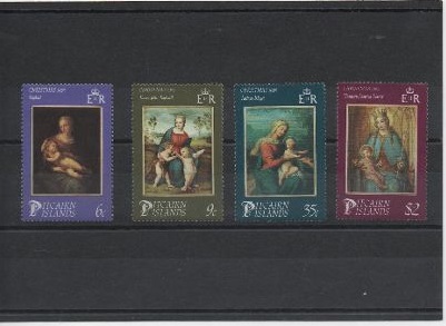 PITCAIRN DEL AÑO 1985 NAVIDAD
