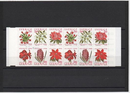 SUECIA DEL AÑO 1990 NAVIDAD