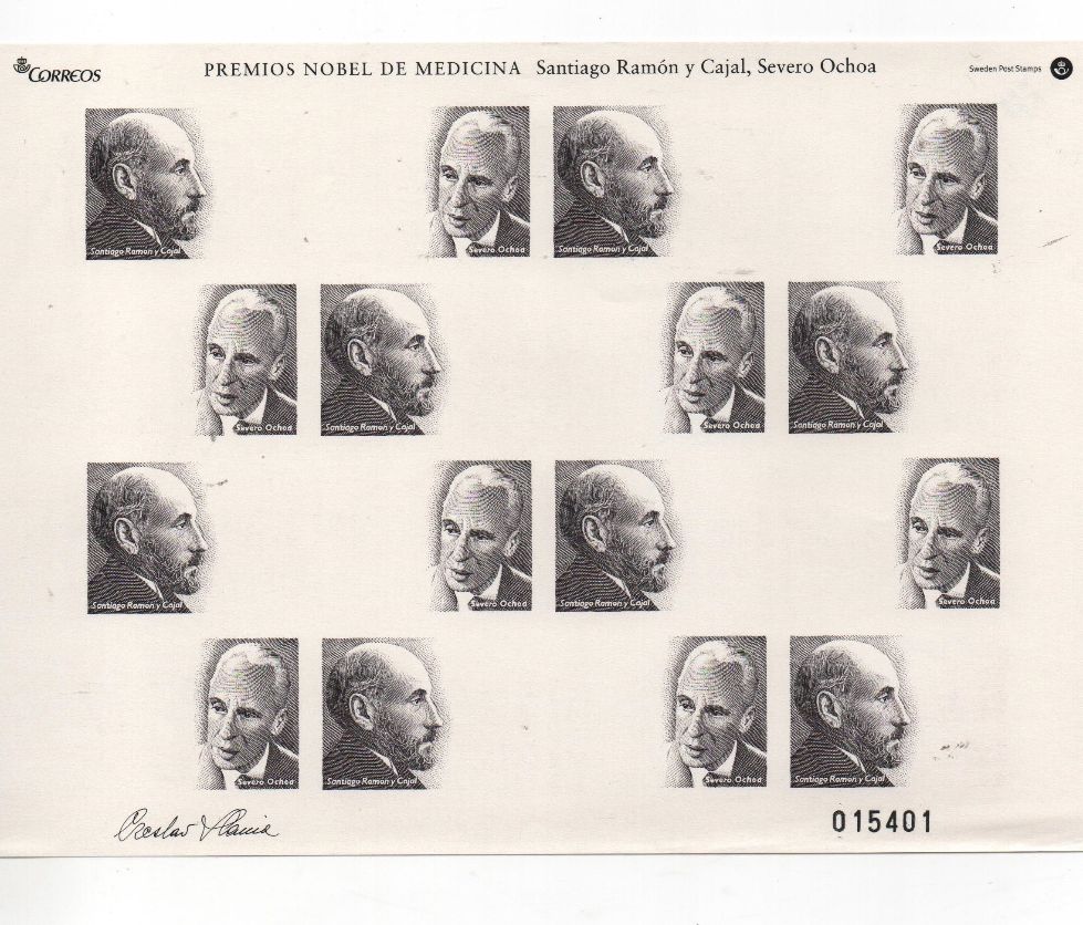 ESPAÑA DEL AÑO 2003 PREMIO NOVEL