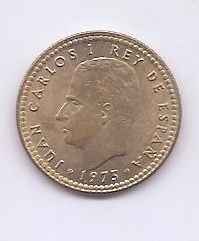 ESPAÑA DEL AÑO 1975*77 DE 1 PESETA