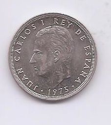 ESPAÑA DEL AÑO 1975*76 DE 5 PESETAS