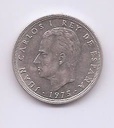 ESPAÑA DEL AÑO 1975*80 DE 5 PESETAS