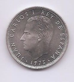 ESPAÑA DEL AÑO 1975*80 DE 25 PESETAS
