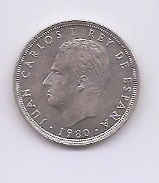 ESPAÑA DEL AÑO 1980*81 DE 5 PESETAS