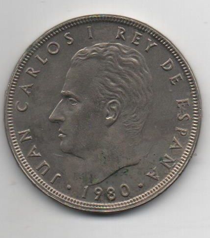 ESPAÑA DEL AÑO 1980*80 DE 100 PESETAS