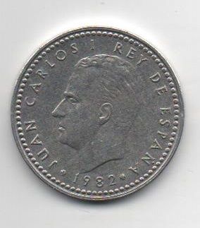ESPAÑA DEL AÑO 1982 DE 1 PESETA