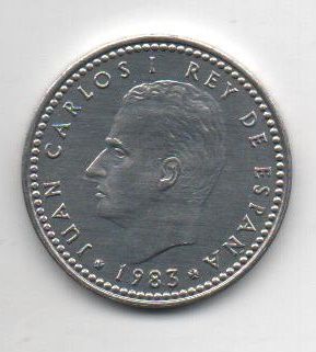ESPAÑA DEL AÑO 1983 DE 1 PESETAS