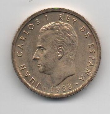 ESPAÑA DEL AÑO 1988 DE 100 PESETAS