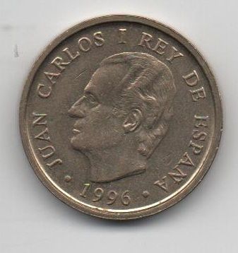 ESPAÑA DEL AÑO 1996 DE 100 PESETAS