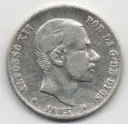 ALFONSO XII MANILA DEL AÑO 1885 DE 20 CENTIMOS