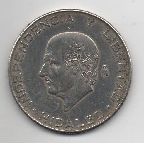 MEXICO DEL AÑO 1955 DE 5 PESOS