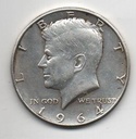 ESTADOS UNIDOS DEL AÑO 1964 DE 1/2 KENNEDY