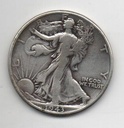 ESTADOS UNIDOS DEL AÑO 1943 DE 1/2 LIBERTY