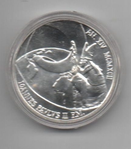 VATICANO DEL AÑO 1992 DE 500 LIRAS