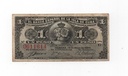 ESPAÑA BILLETE BANCO DE ESPAÑA DEL AÑO 1896 DE 1 PESO. ISLA DE CUBA