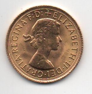 GRAN BRETAÑA DEL AÑO 1966 DE 1 LIBRA