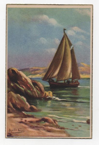 ESPAÑA POSTAL Nº 9 BARCO