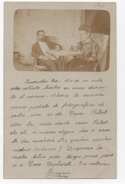 ESPAÑA POSTAL Nº 35 PAREJA