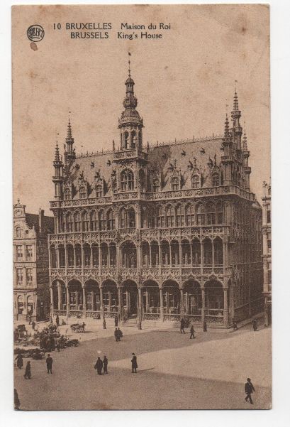 POSTAL Nº 2 BELGICA DE MAISON DU ROI