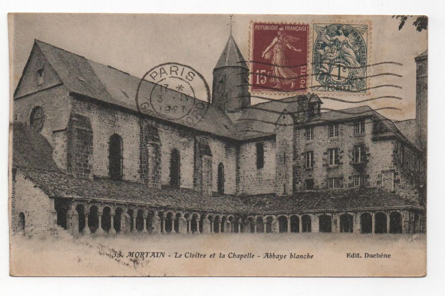 FRANCIA POSTAL N-17 MORTAIN