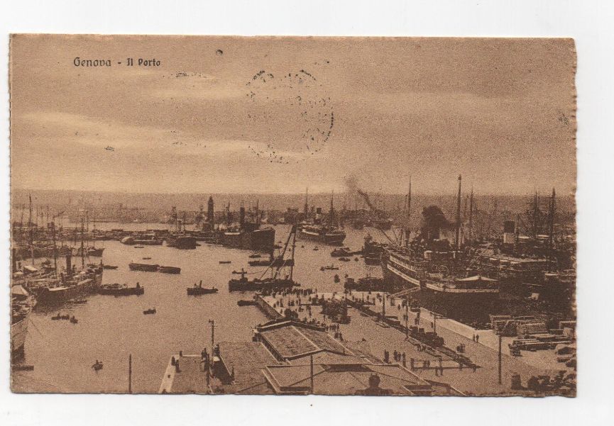 ITALIA POSTAL N-34 GENOVA