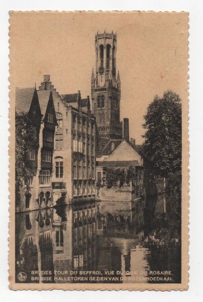 BELGICA POSTAL N-36 (SELLO 35 CTS VERDE)