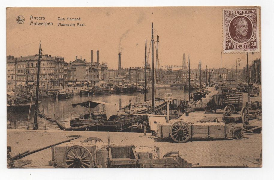 BELGICA POSTAL N-63 (ANVERS)