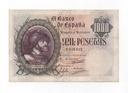 ESTADO ESPAÑOL AÑO 1940 (21/10) DE 1000 PESETAS