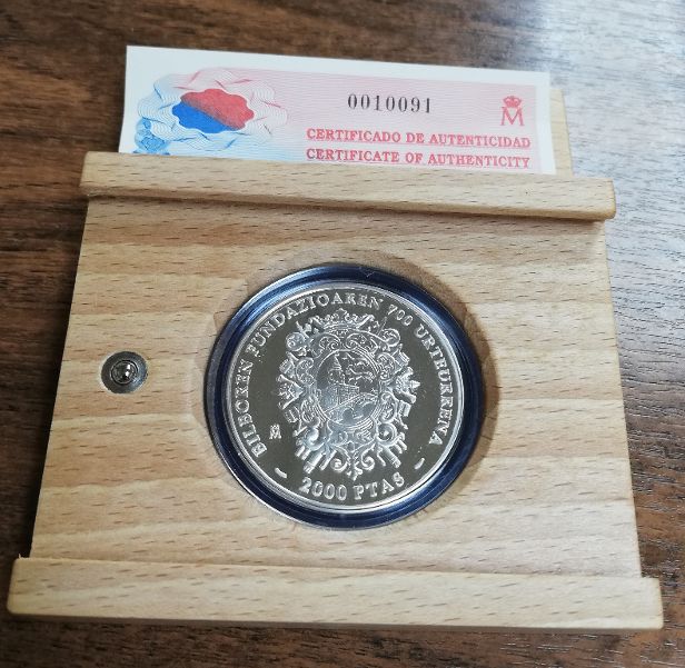 ESPAÑA DEL AÑO 2000 DE 2000 PESETAS
