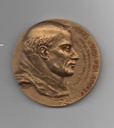 ESPAÑA- MEDALLA DE BRONCE -FRAI JUNISPERO SERRA FUNDADOR MISIONES DE CALIFORNIA