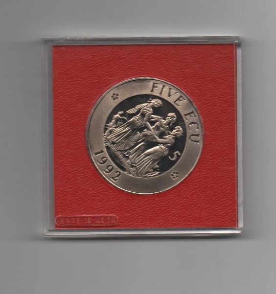 G. BRETAÑA DEL AÑO 1992 DE 5 ECUS