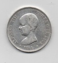 ALFONSO XIII DEL AÑO 1888 *88 DE 5 PESETAS