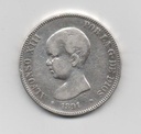 ALFONSO XIII DEL AÑO 1891 *91 DE 5 PESETAS