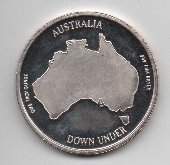 AUSTRALIA DEL AÑO 1991 DE 1 ONZA TROY