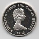 TURKS Y CAICOS DEL AÑO 1986