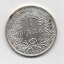 ALEMANIA IMPERIO DEL AÑO 1914 LETRA A DE 1 MARCO