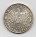 ALEMANIA FEDERAL DEL AÑO 1973 LETRA G DE 5 MARCOS