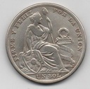 PERU DEL AÑO 1926 DE 1 SOL