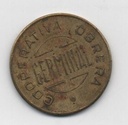 ESPAÑA COOPERATIVA OBRERA GERMINAL-ESPARRAGUERA DEL AÑO 1935 DE 5 CENTIMOS
