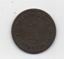 ALEMANIA IMPERIO DEL AÑO 1895 LETRA A DE 1 PFENNIG