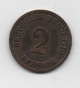 ALEMANIA IMPERIO DEL AÑO 1910 LETRA A DE 2 PFENNIG
