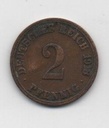 ALEMANIA IMPERIO DEL AÑO 1913 LETRA A DE 2 PFENNIG