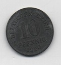ALEMANIA IMPERIO DEL AÑO 1920 DE 10 PFENNIG